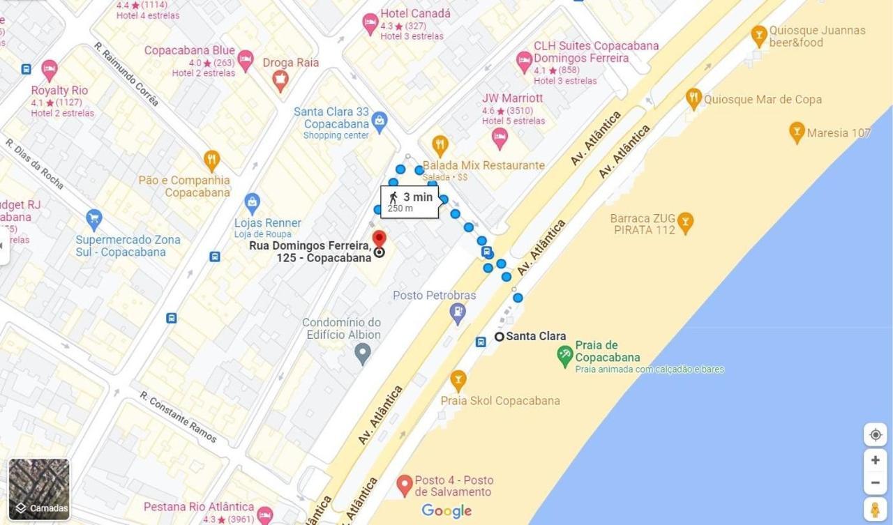 M30 - Flat A 3 Minutos Da Praia De Copacabana Rio de Janeiro Bagian luar foto